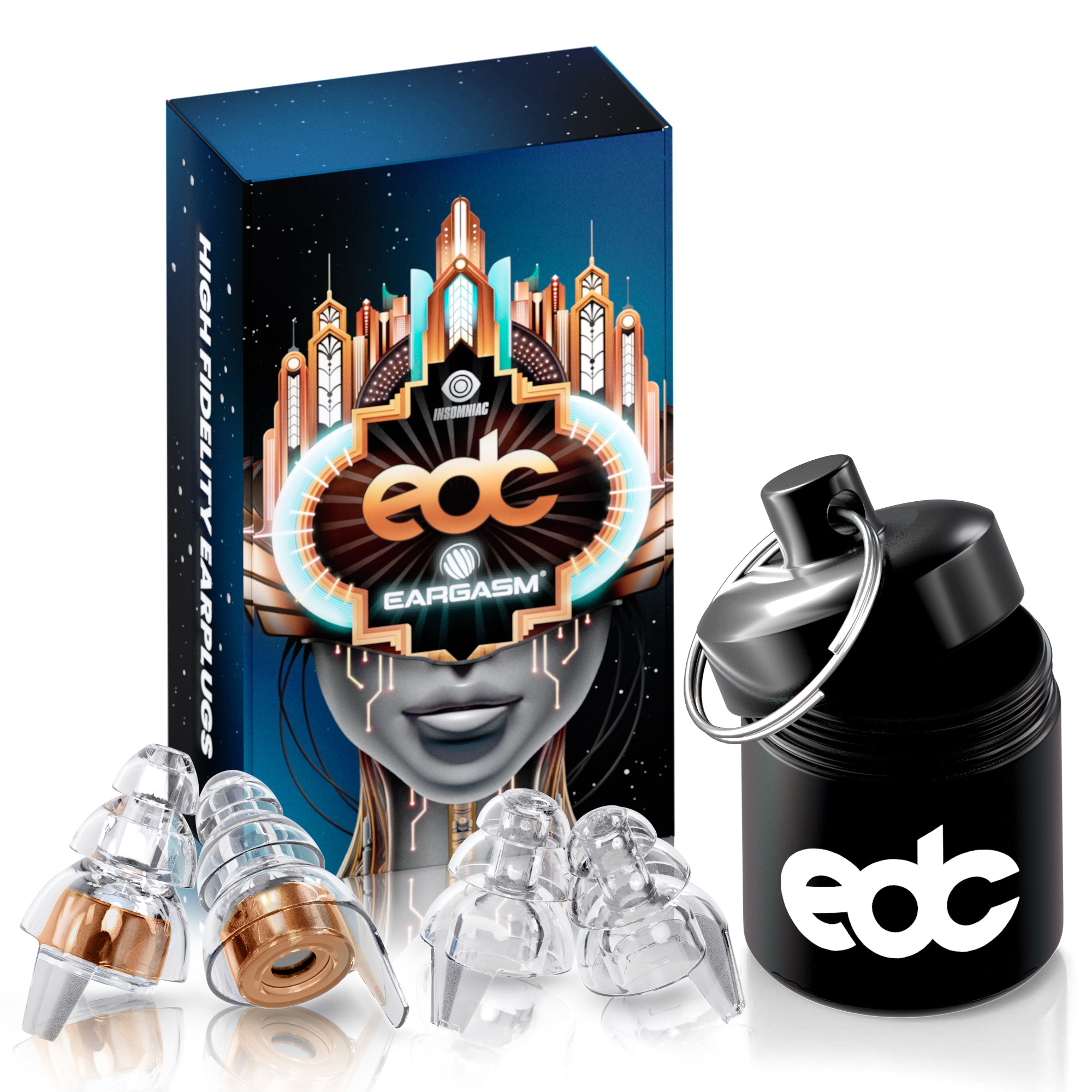 EDC x Eargasm High Fidelity Earplugs