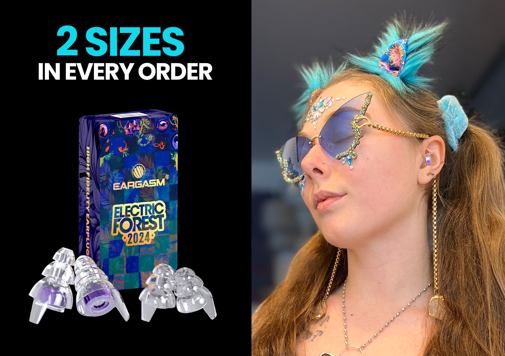 Electric Forest x Eargasm High Fidelity Earplugs