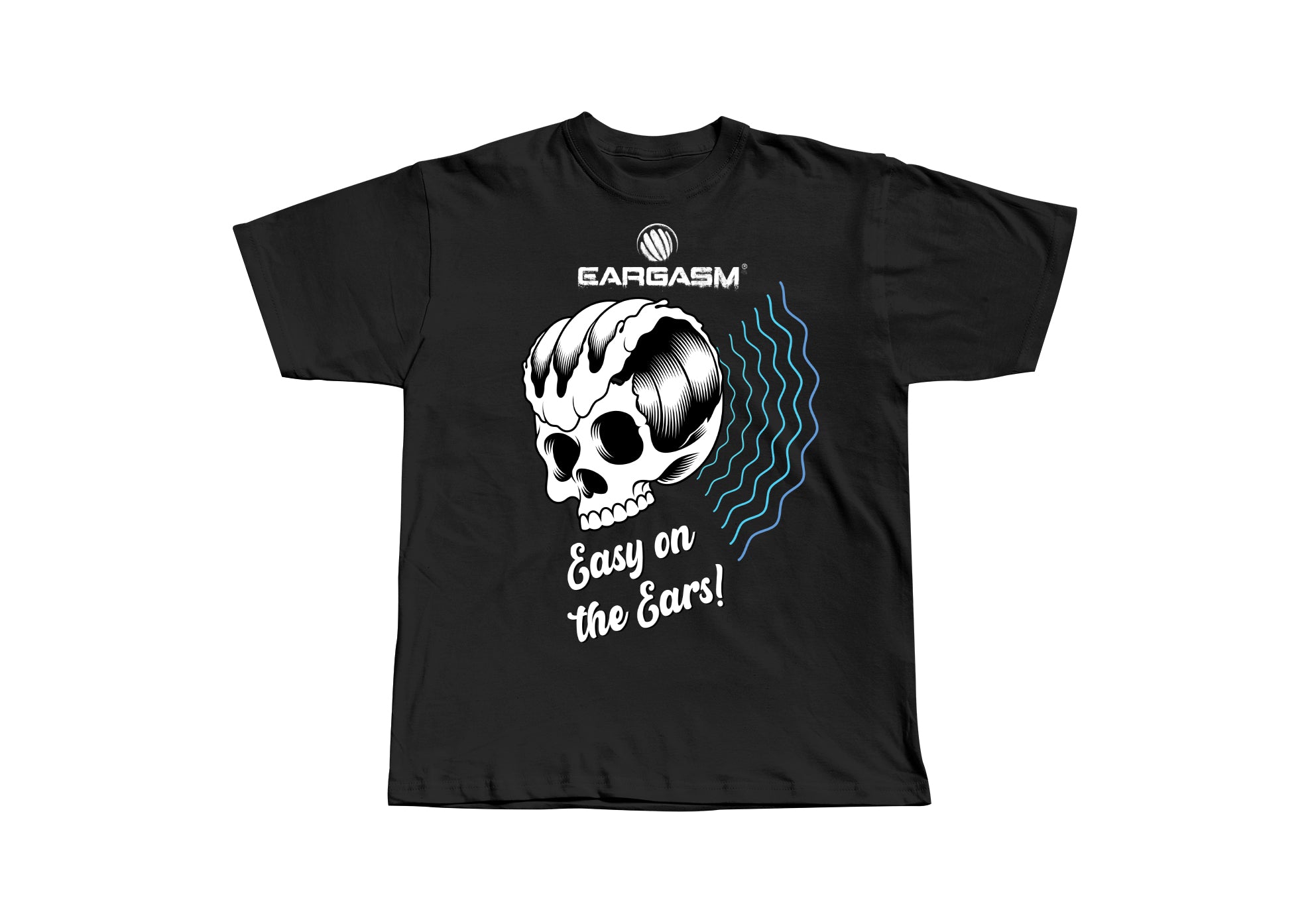 ‘Easy on the Ears’ Skull T-shirt