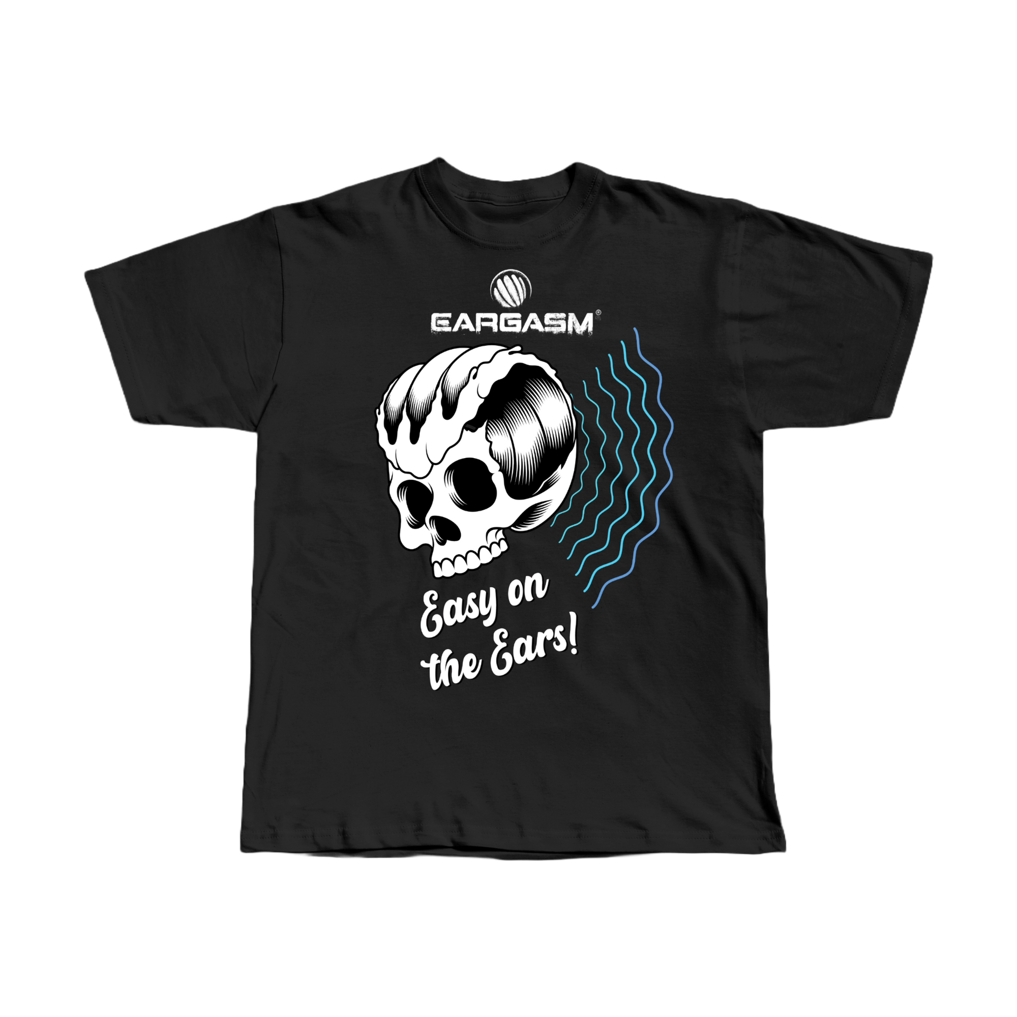 ‘Easy on the Ears’ Skull T-shirt