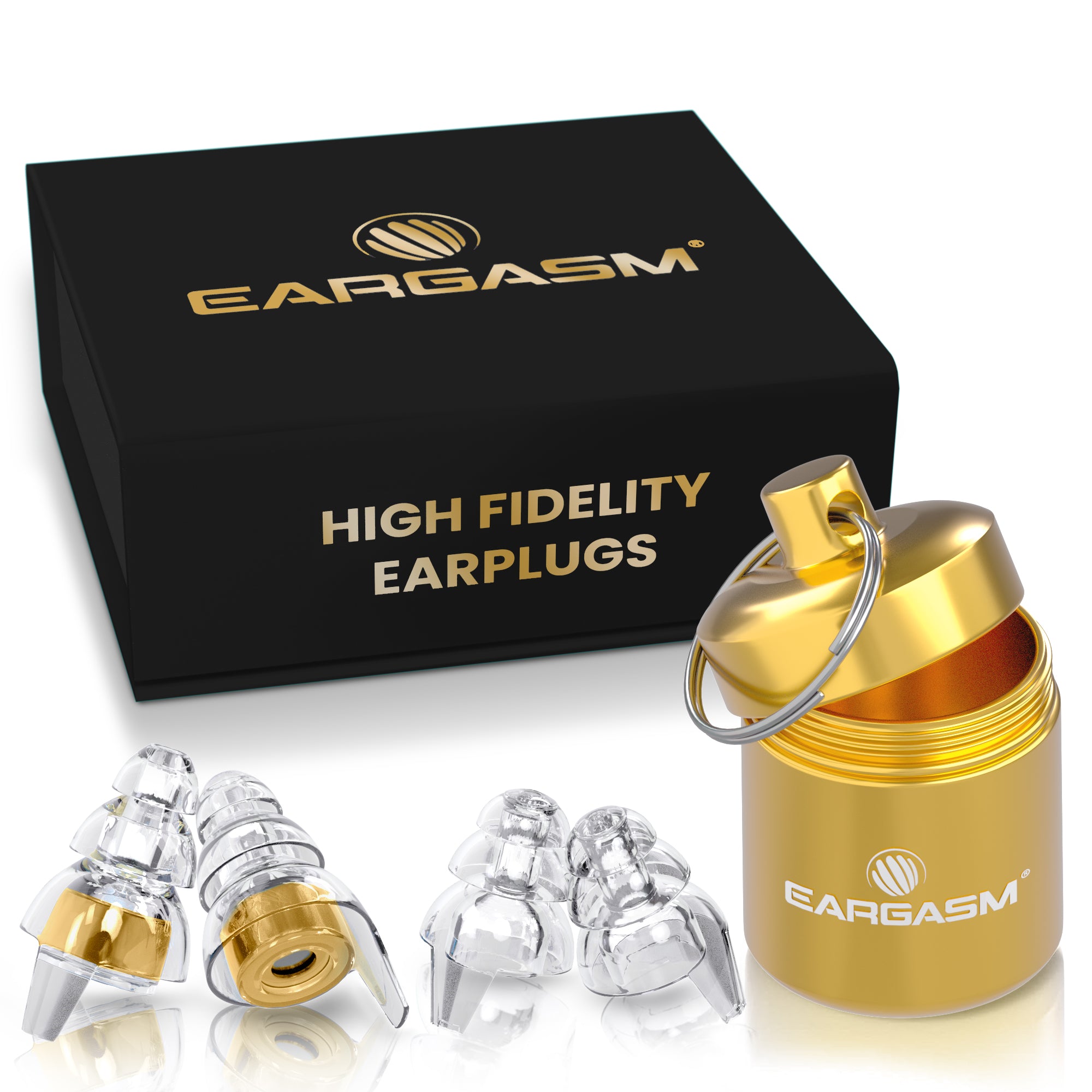 High Fidelity Earplugs: Gold Edition