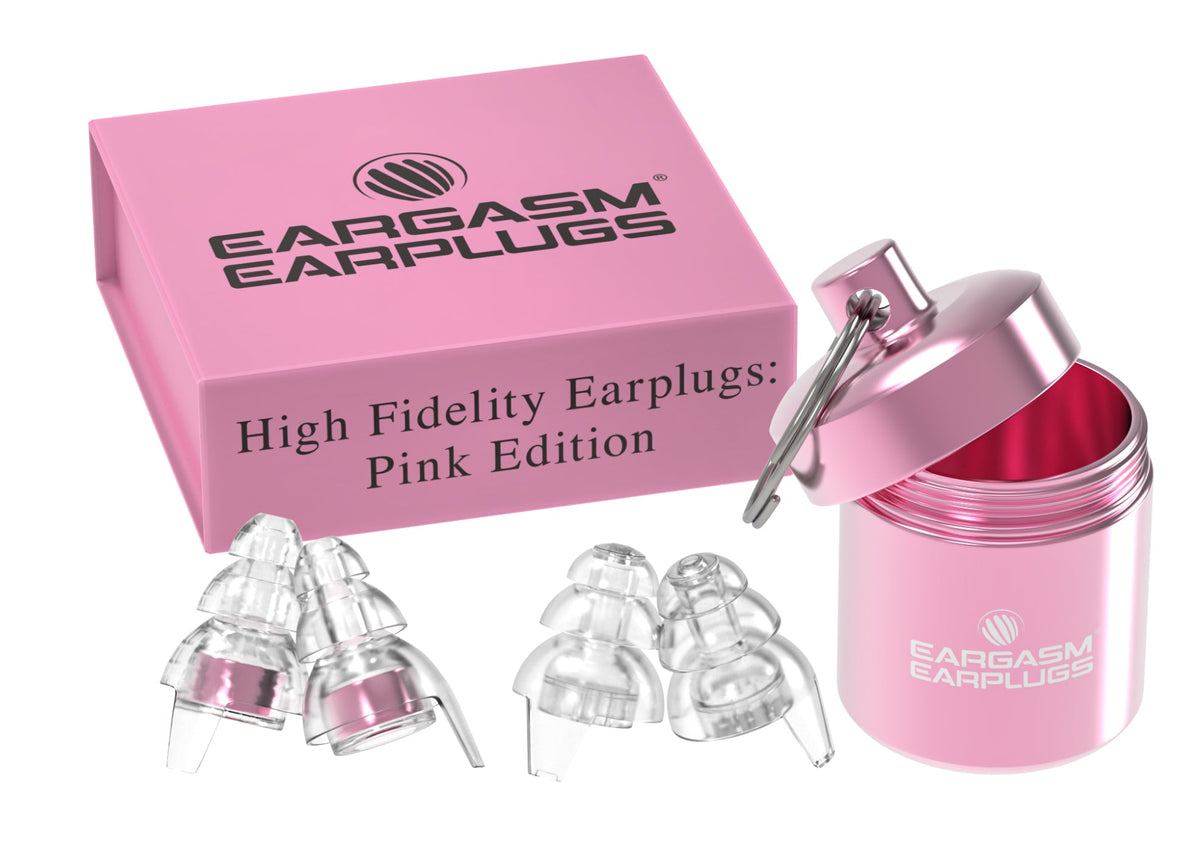 Eargasm High Fidelity Earplugs Pink Edition