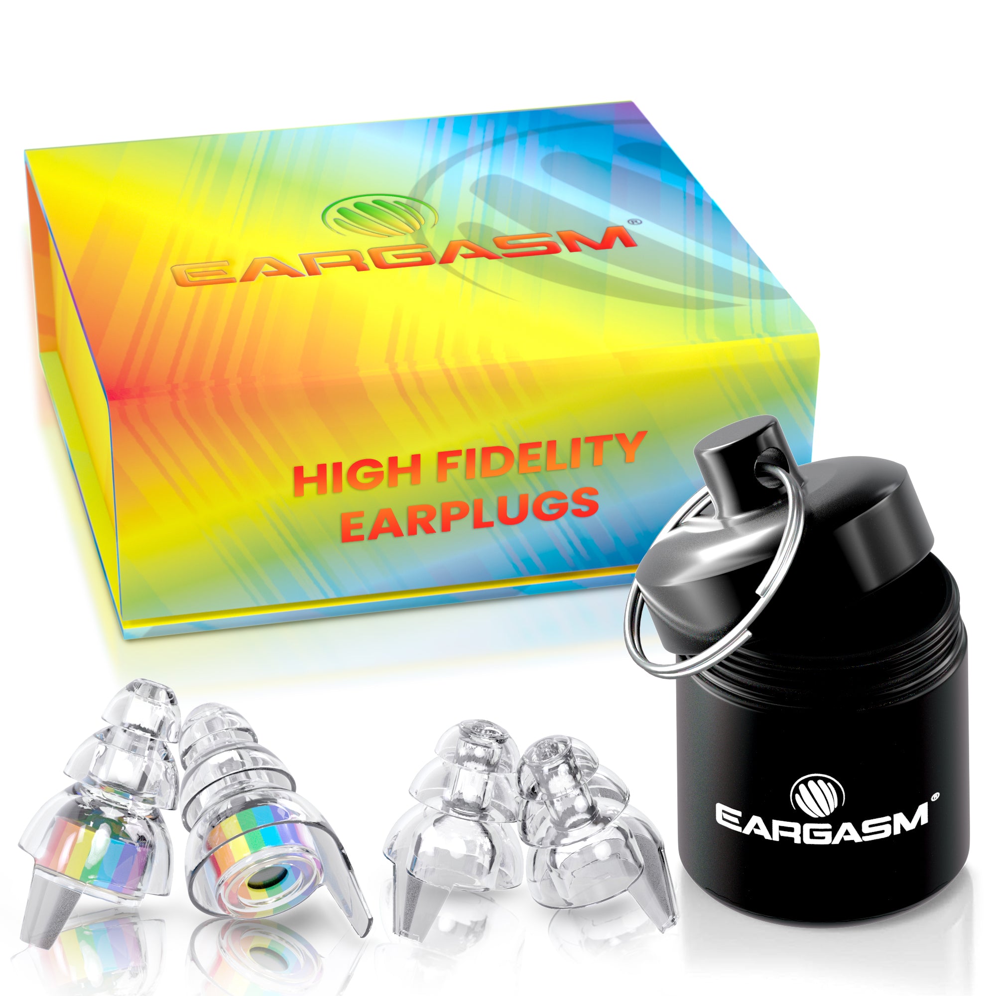 High Fidelity Earplugs: Pride Edition