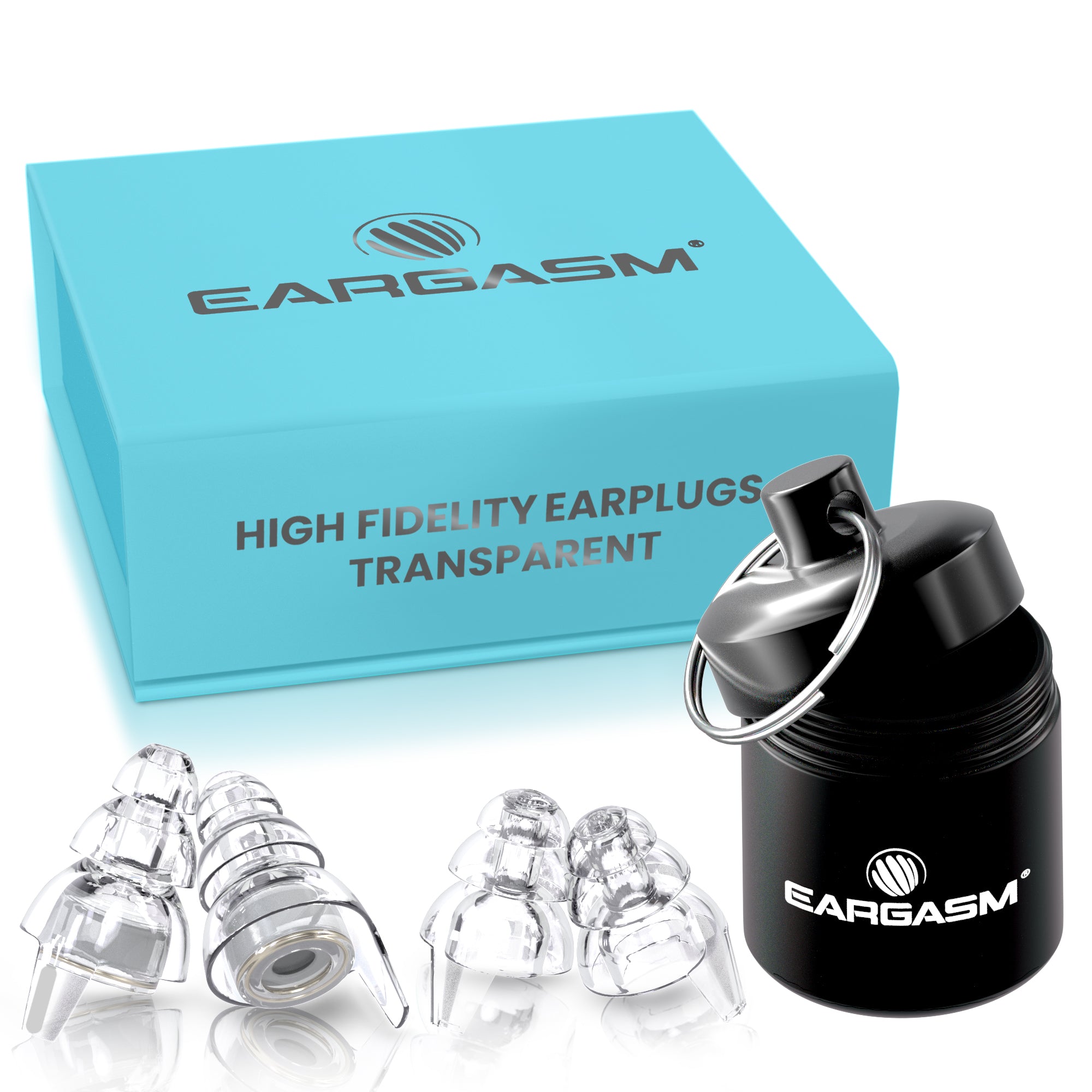 High Fidelity Earplugs: Transparent Edition