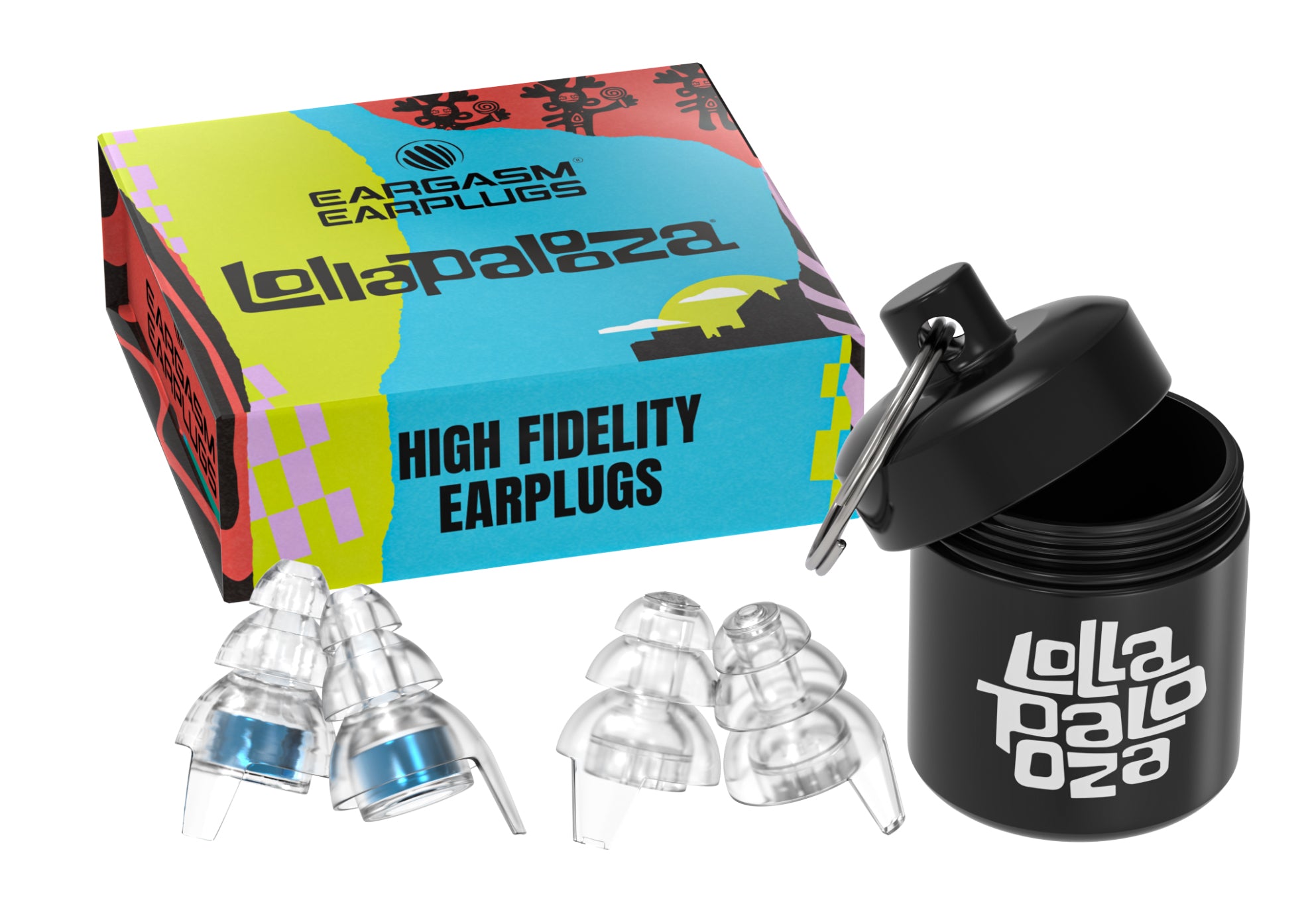 Eargasm High Fidelity Earplugs: Lollapalooza Edition