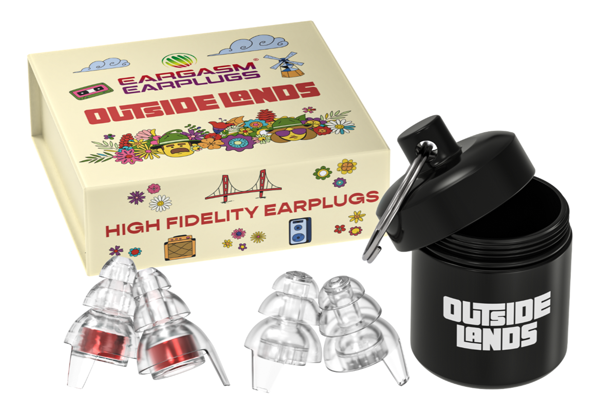 High Fidelity Earplugs: Outside Lands Edition