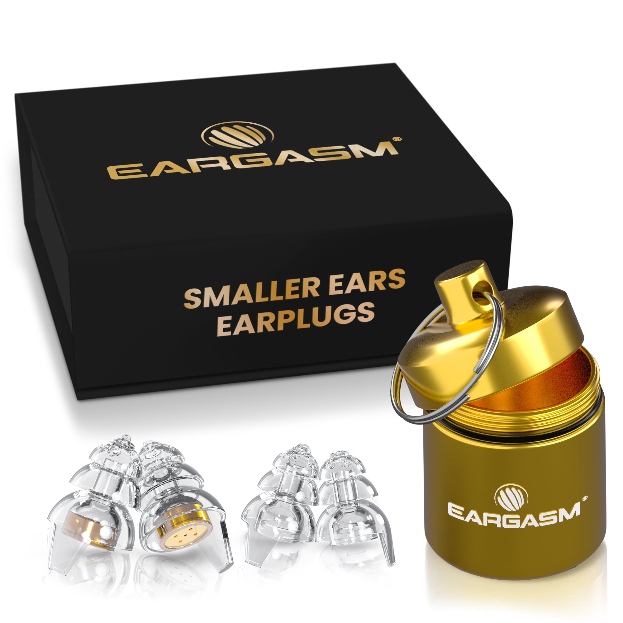 Smaller Ears Earplugs: Gold Edition