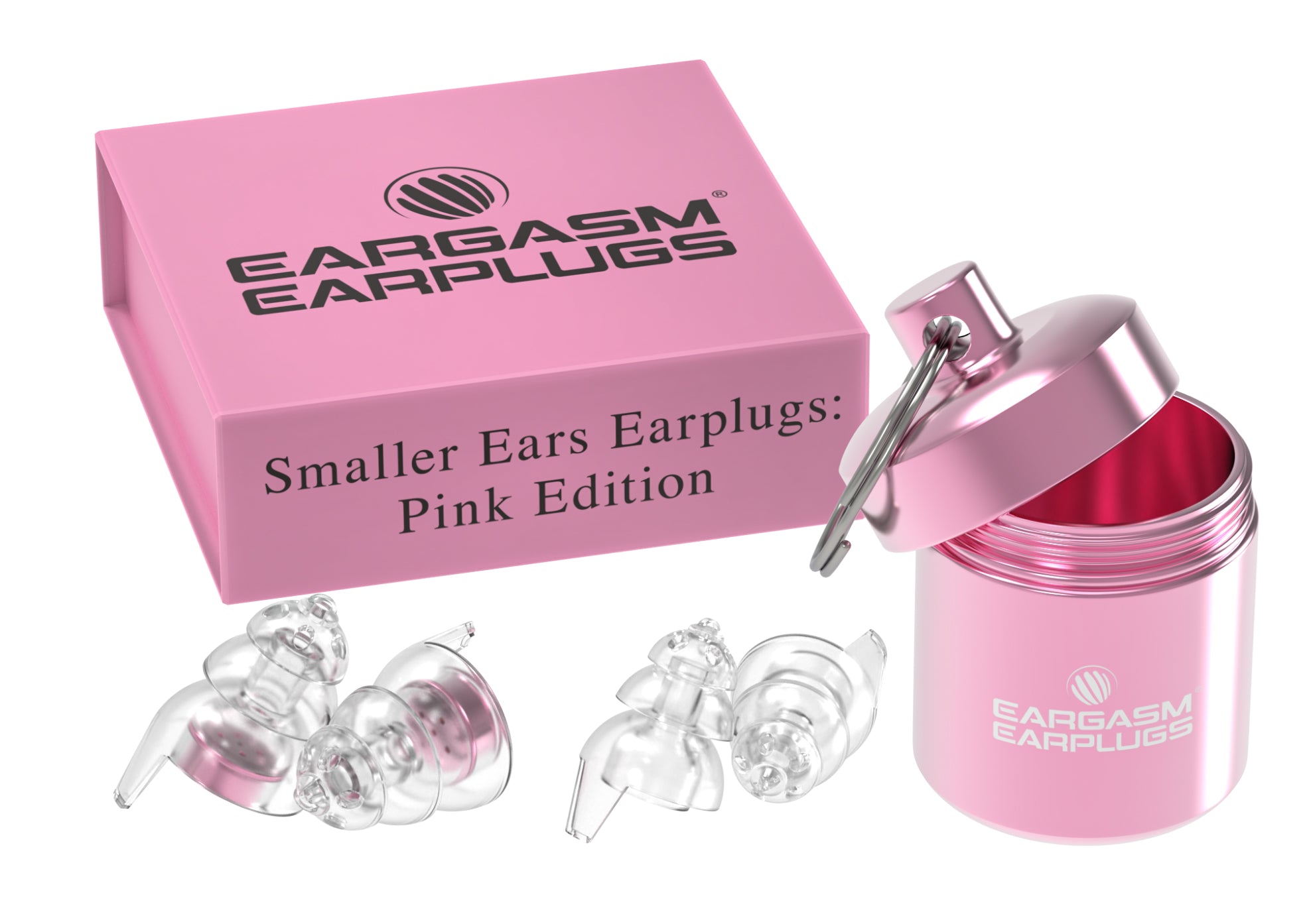 Eargasm Smaller Ears Earplugs: Pink Edition