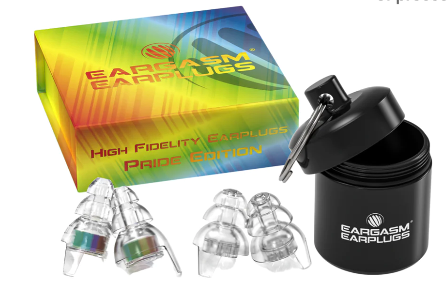 High Fidelity Earplugs Pride Edition Eargasm