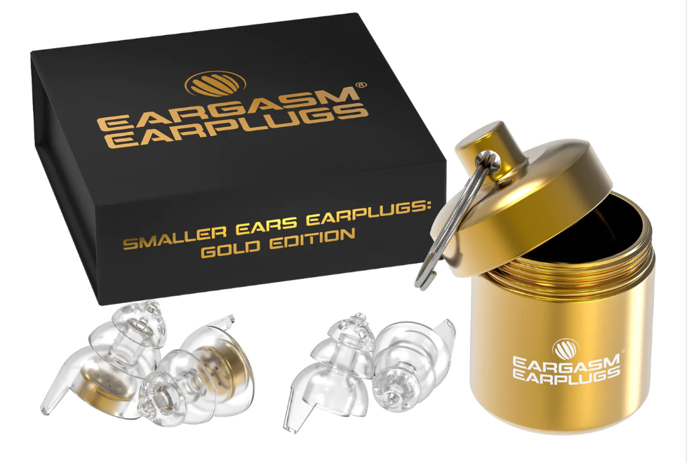 Smaller Ears Earplugs Gold Edition Eargasm