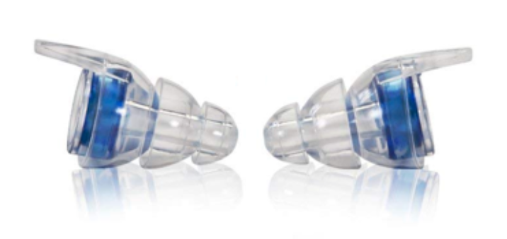 High Fidelity Blue Edition Earplugs in the Standard Size