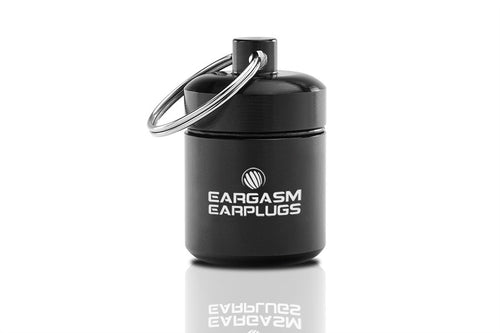 Yawsoy Ear Plug Carrying Case, Small Ear Plug Organizer Case, Pills  Storage, Portable Earplug Case Container Mini Plastic Box with Keychain for